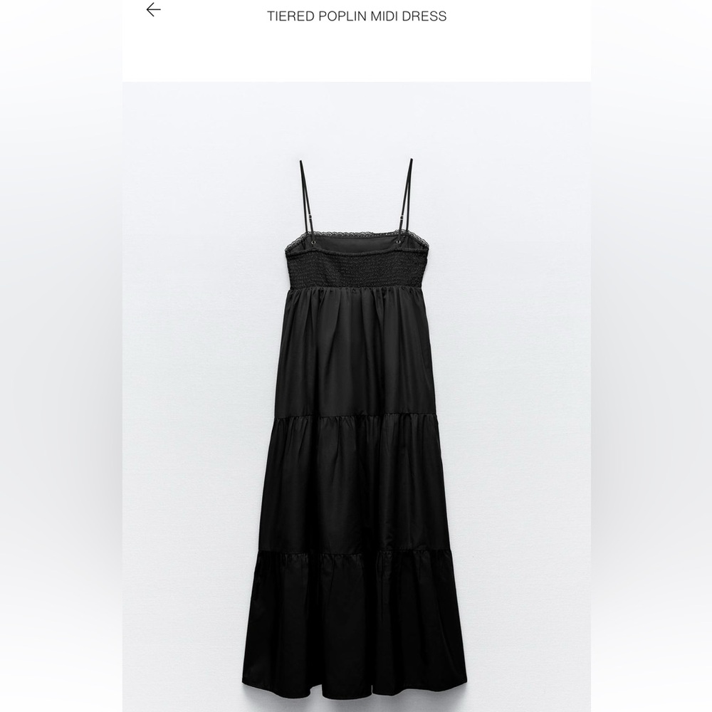 Elegant Black Spaghetti Strap Dress